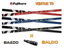 【送料無料】BALDO COMPETIZIONE 568 ・SKY DRIVE用 スリーブ付シャフト Fujikura VENTUS TR BLACK/BLUE/RED フジクラ ベンタス TR ブラック/ブルー/レッド 新品!!