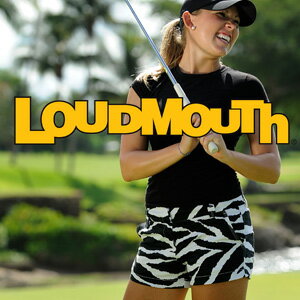【激レア】LOUDMOUTH ラウドマウスゴルフ Spray Paint レディース Capri Pants カプリパンツ US直輸入!