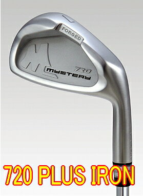 MYSTERY ミステリー 720 PLUS IRON アイアン 5-PW（6個セット）+ カスタムシャフト装着！720 PLUSのヘッドタイプは、フルキャビティーになります。ソールは抜けが良いクレセントカットになっています。（写真は720 IRONになります。）　操作性・方向性・飛距離性能 に優れた ワイドソール・ディープキャビティ！フルキャビティながら、球を押し込む感覚をもたらす 打ち応えの良い厚めの打感。　4番の番手追加の場合は、1本+16,000円になります。(シャフト装着の場合、シャフト代を含めた総額を別途計算して連絡致します。)　シャフトは、定番のダイナミックゴールドをはじめ、FUJIKURA MCIまでラインナップ！シャフトを必ずお選び下さい。（シャフト代は別途追加となります。）　※シャフトの重量・フレックスを必ず備考欄にご記入下さい。　グリップは、ゴルフプライドのツアーベルベットラバーをサービスでお付けします。その他のグリップをご希望の場合は、別途+9,000円かかります。（6本分）グリップ名を備考欄にご記入下さい。お気軽にお問い合わせ下さい。ご注文・お支払い確認より、4〜6日でのお届けを予定しております。 ※万が一品切れの際はご容赦下さい。また、シャフト取寄せにより、納期がかかる場合があります。楽天上でシャフト代は自動加算されないので、最終的な価格は当方で修正してお知らせいたします。ご不明な点はお問い合わせ下さい。〜 0283-86-7828 〜