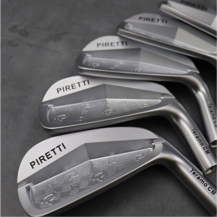 Iron - 【数量限定・メーカー完売】Piretti Teramo CB Iron ピレッティ テラモCB キャビティアイアン 5-P (6本セット)+ カスタムシャフト装着！