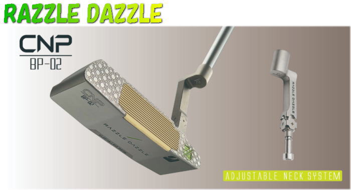 Rakuten - 【NEW】RAZZLE DAZZLE CNP BP-02 ラズルダズル クランクネック パター ヘッド 新品！