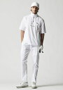 【NEW】1PIU1UGUALE3 113 GOLF S/S RAIN ウノピゥウノウグァーレトレ ウノピュ ゴルフ メンズ レイン WHITE ホワイト GR...
