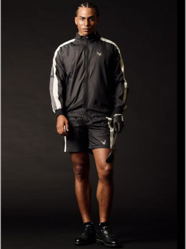 ����͵���1PIU1UGUALE3 113 GOLF TRACK JACKET ���Υԥ����Υ���������ȥ� ����� ���Υԥ� ��� �ȥ�å����㥱�å� BLACK �֥�å���GRB140-GPU021��