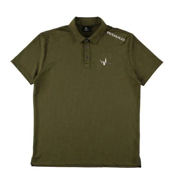 Jacket - ★NEW★1PIU1UGUALE3 113 GOLF JACQUARD POLO ウノピゥウノウグァーレトレ ゴルフ ウノピュ メンズ ジャカード ポロ ポロシャツ KAHKI カーキ【GRT282-GPE041】
