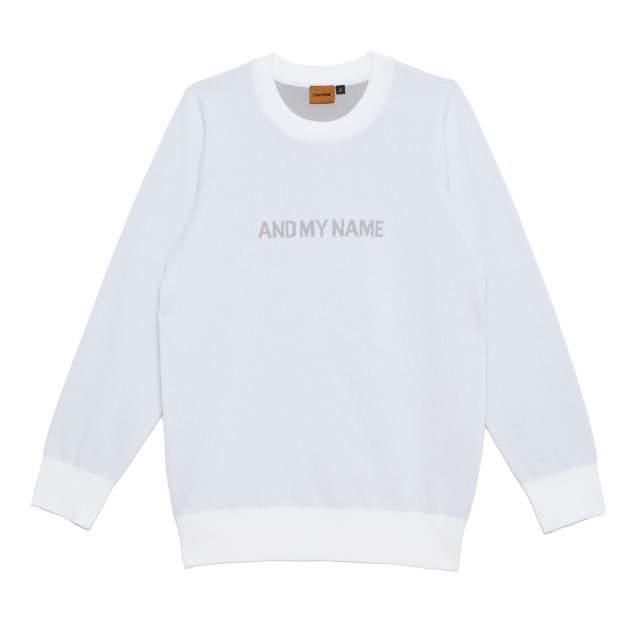 Rakuten - 【大人気】AND MY NAME & MY NAME アンドマイネーム ゴルフ MENS ラウンドネックニットセーター サマーニット 251110 !!
