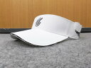 【NEW・即納】CRAZY クレイジー VISOR サンバイザー WHITE 新品!
