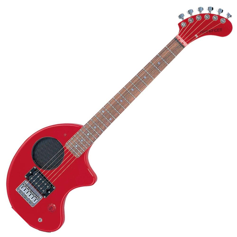 FERNANDES ZO-3 19 RED W/SC フェルナンデス アンプ内蔵ミニギター レッド【送料無料】【楽天ランキング入賞】