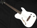 SCHECTER OL-FL-P WHT Oriental Line シェクター 薄胴 アコースティックギター Fホール エレアコ テレキャスターシェイプ ホワイト グロスフィニッシュ