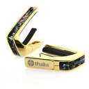 Thalia Capos タリア カポ Exotic Shell Series MEXICAN GREEN HEART 24K Gold ギター 12インチフレッドパッド付属 メキシカン グリーン ハート ゴールド【送料無料】