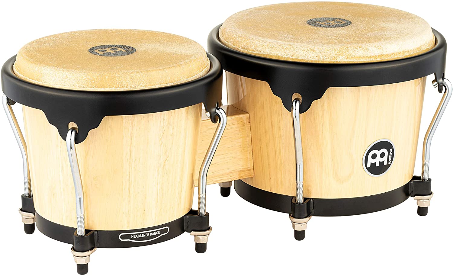 MEINL Percussion HB100NT マイネル ボンゴ ナチュラル Headliner Series Wood Bongo Natural【送料無料】【祝 楽天ランキング1位】