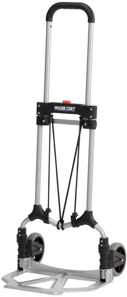 【6/1限定！P4倍＆最大2000円OFFクーポン】MAGNA CART MCI-SS マグナカート シルバー 折りたたみ式 ハンドトラック スチール製 キャリーカート用ストラップ1本付属【送料無料】【楽天ランキング入賞】