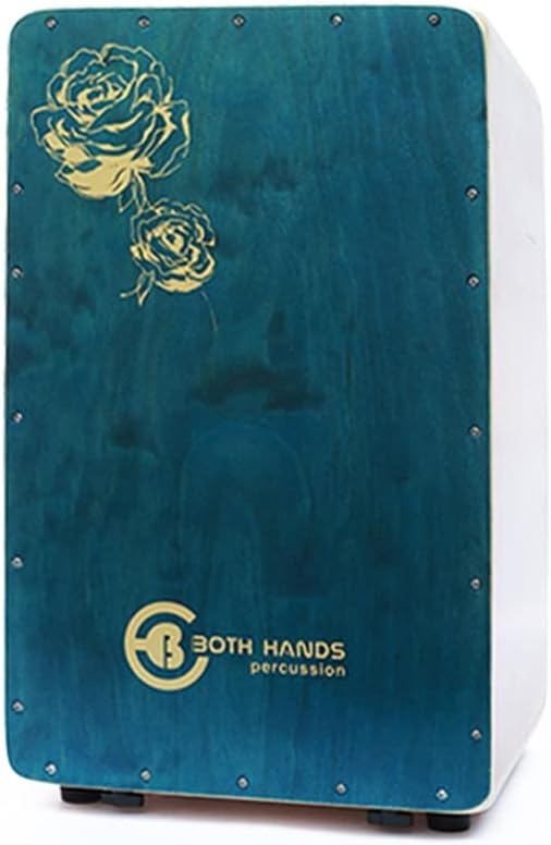 【ポイント3倍】BOTH HANDS ROSE CAJON BHC-RBL ブルー ローズカホン ボスハンズ 調整可能なワイヤータイプ カホン【…