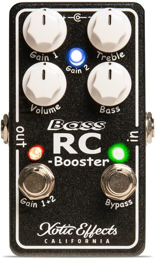 Xotic BASS RC BOOSTER V2 ベース用 エフェクター ブースター BRC-V2 エキゾチック エフェクター【送料無料】