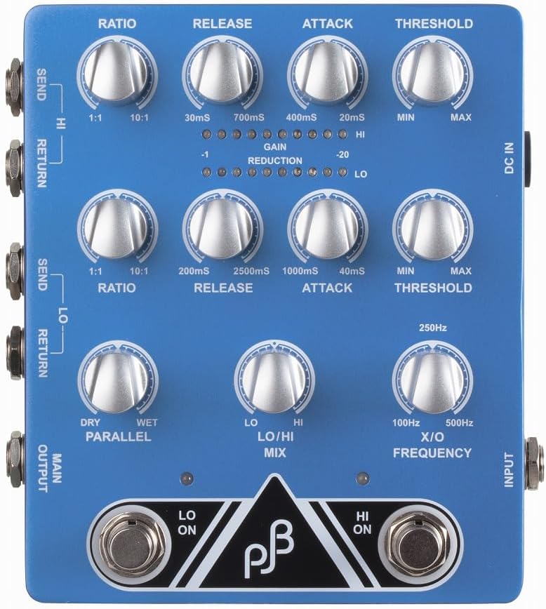 【ポイント3倍】Phil Jones Bass PJB X2C Dual Compressor 多機能デュアルコンプレッサー フィルジョーンズ ベース エフェクター【送料無料】