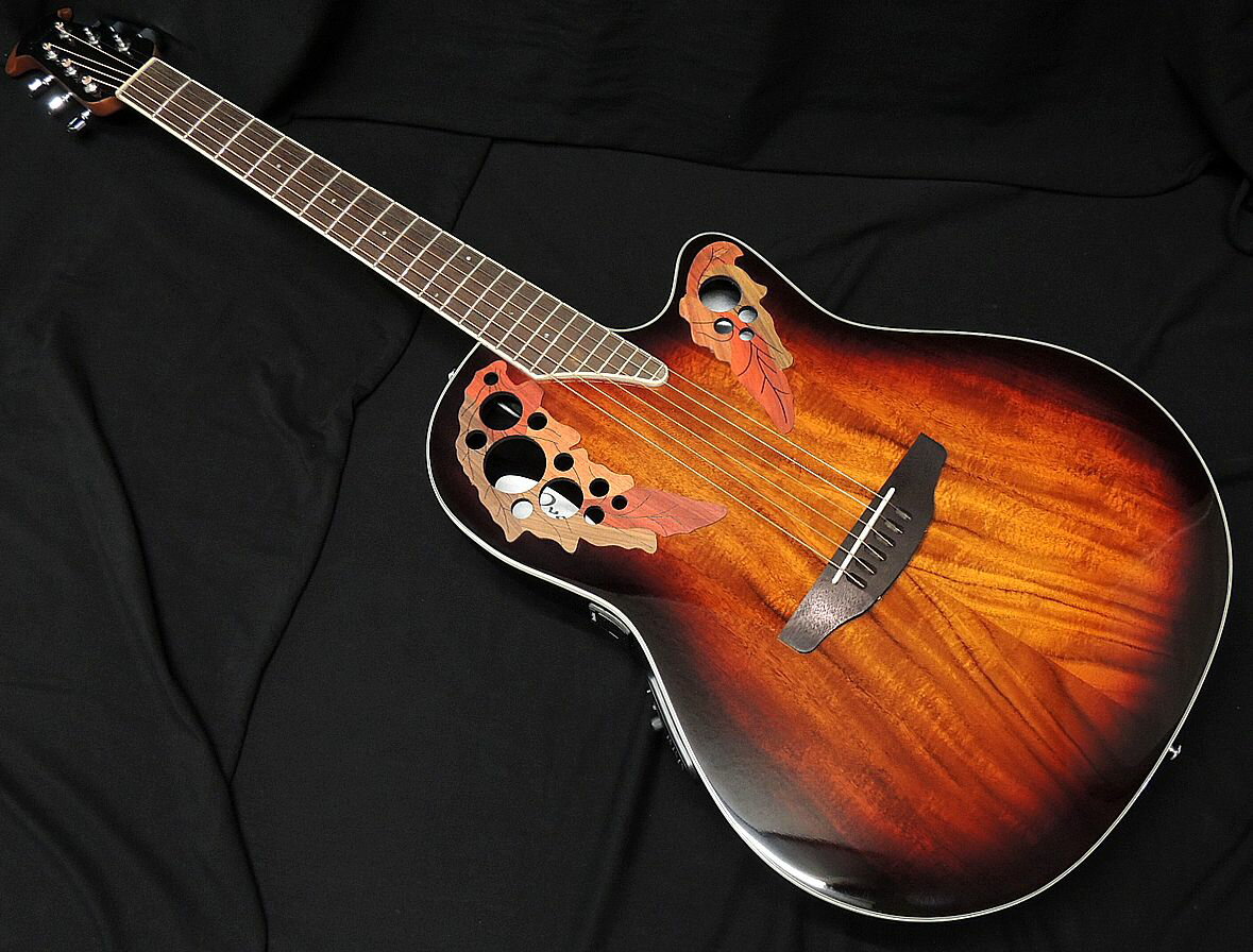 Ovation CE48P-KOAB-G Celebrity Elite Plus Super Shallow Body Koa Burst ١ 쥢 ѡܥǥ Сȡ̵ۡڽ!!ŷ󥭥1̡