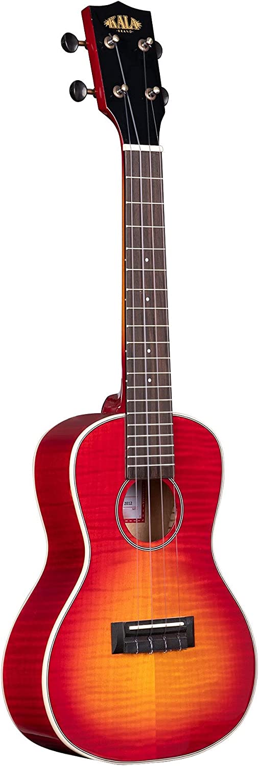 KALA KA-FMCB-C カラ コンサート ウクレレ Gloss Flame Maple Burst Series フレイムメイプルボディ チェリーバースト グロスフィニッシュ【送料無料】【数量限定特価】