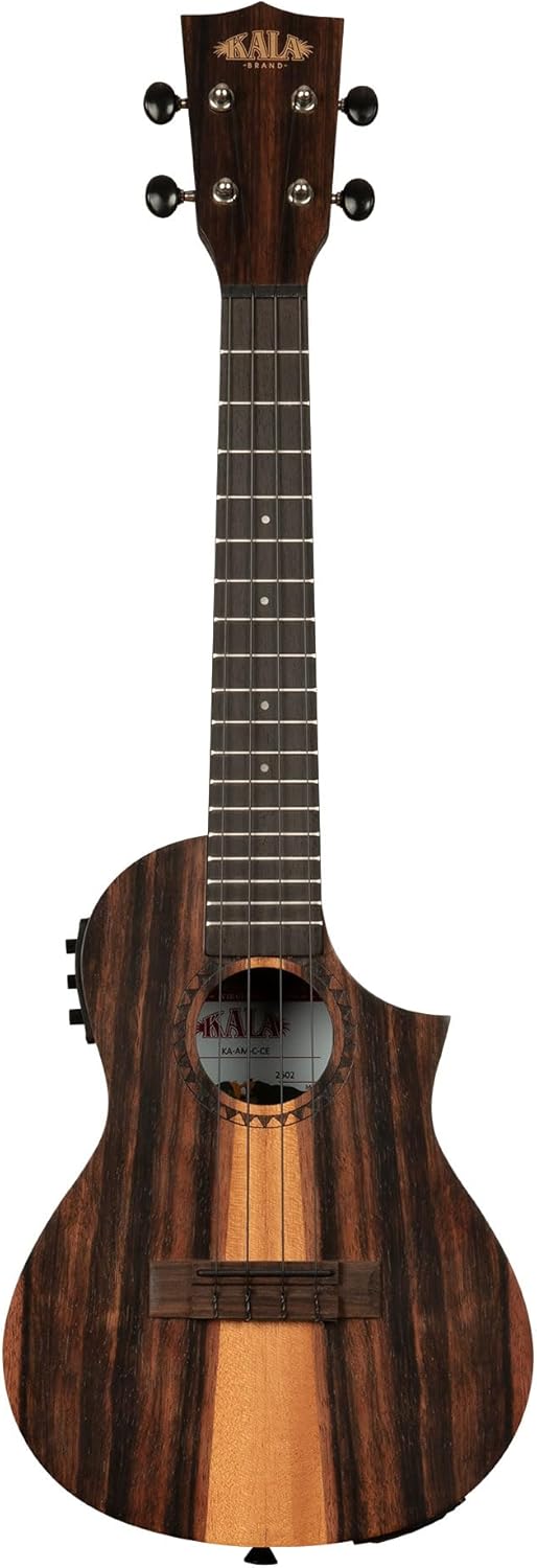 Ukulele - 【最大2000円OFFクーポン】KALA KA-AM-C-CE カラ トリトップ コンサート ウクレレ Amara Tri-Top Concert Ukulele アマラ ボディ エレキ仕様 カッタウェイ