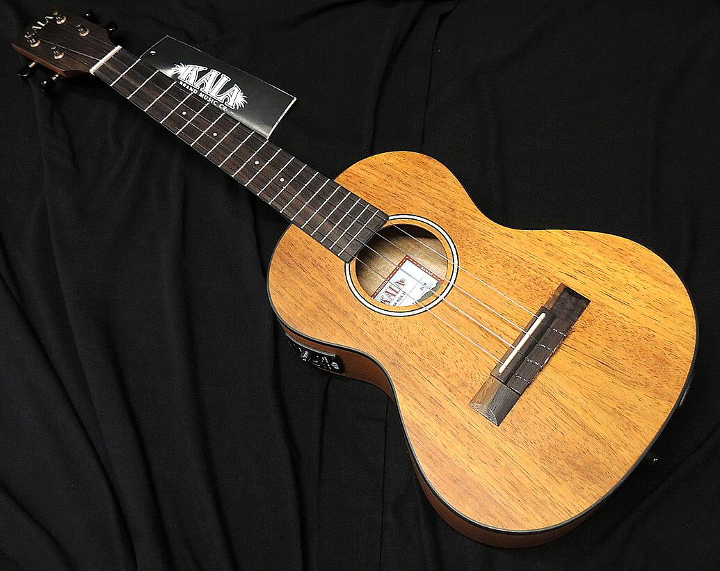 KALA KA-KOA-TE カラ ウクレレ Satin Hawaiian Koa Series ハワイアンコアボディ テナー エレキ仕様 ケース付属