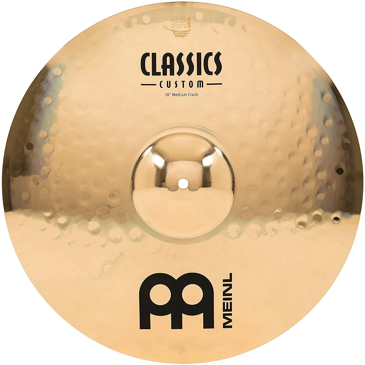 MEINL マイネル Classics Custom シリーズ クラッシュシンバル 18" Medium Crash CC18MC-B