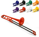 【ポイント3倍】pInstruments プラスチック製管楽器 Bb テナートロンボーン pBONE 軽量&高耐久ABS製 バイオコート抗菌 PBONE1R レッド (マウスピース/キャリーバッグ付属)