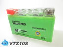 VTZ10S【GEL】 ValueProバッテリー 互換 YTZ10S FTZ10S DTZ10S 他■ヤマハ車 マジェスティ SG20J マグザム MAXAM SG17J SG21J T-MAX SJ08J ドラッグスター400 VH02J YZF-R1 型式：不明