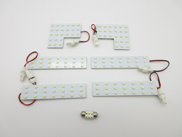 LEDルームランプ 7点セット SMD 96発 ◆エスティマ 50系 55系用