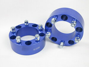 ワイドトレッドスペーサー 60mm ブルー 2枚セット ◆ ジムニー SJ30 JA71 JA11 JA12 JA22 JB23 JB31 JB32 他