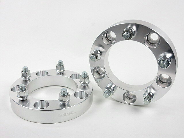 ワイドトレッドスペーサー 30mm シルバー 2枚セット ◆ ジムニー SJ30 JA71 JA11 JA12 JA22 JB23 JB31 JB32 他