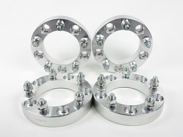 ワイドトレッドスペーサー 30mm シルバー 4枚セット ◆ ジムニー SJ30 JA71 JA11 JA12 JA22 JB23 JB31 JB32 他