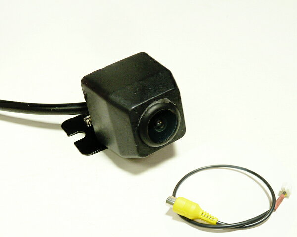少ない光で夜間もクッキリ！高画質CCD バックカメラ ガイドライン無 ◆カロッツェリア配線付き