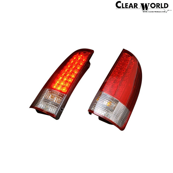 ClearWorld LEDテール レッド/クリア [ノア AZR60G/AZR65G] LEDコンビテールランプ レッド/クリア クリアワールド RTT-17