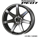 ENKEI PF07 4本 送料無料 17X9.5J 18 5 114.3ダークシルバー