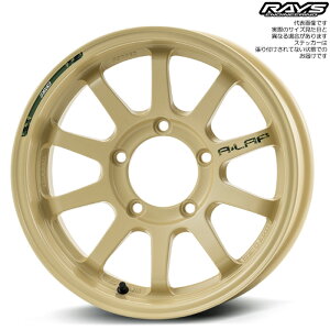 レイズ A LAP-J DESERT EDITION 16×6.0J-5 5H 139.74本 [ジムニーシエラ JB74W] RAYS A LAP-J デザートエディション デザートイエロー(MI)