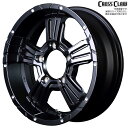 ジオランダー M/T G003 LT225/75R16 115/112Q クロスクロウ セミグロスブラック 16X5.5J+20 5H 139.7  1本