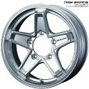 ジオランダー M/T G003 175/80R16 91S キーラータクティクス シルバー 16X5.5J+22 5H 139.7 [ジムニー JB64W JB23W 用] 1本