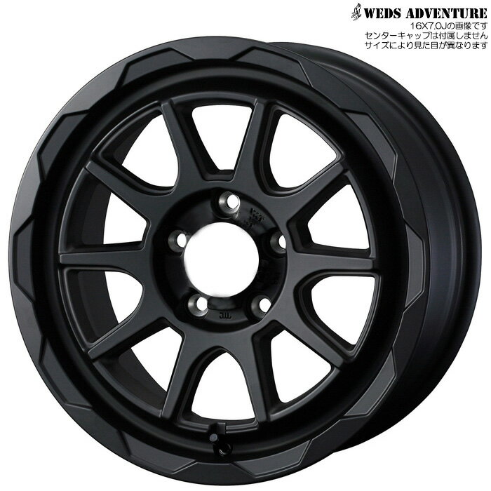 ジオランダー CV G058 195/80R15 96S ブラックレター MUD VANCE 06 フルマットブラック 15×6.0J+00 5H 139.7 [ジムニーシエラ JB74W 用] 1本