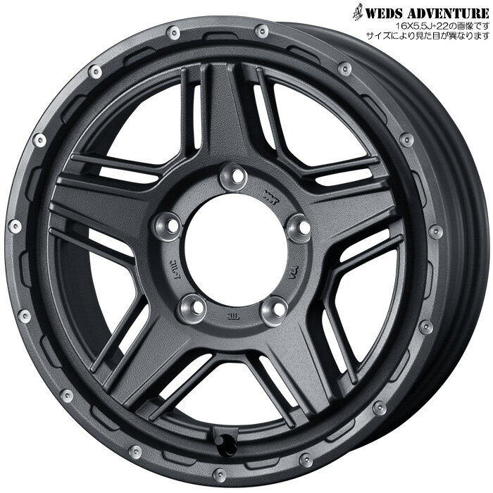 ジオランダー X-AT G016A 195/80R15 107/105N LT マッドヴァンス07 グレイ 15×6.0J+00 5H 139.7 [ジムニーシエラ JB74W 用] 1本