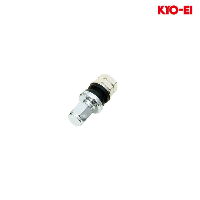 同梱割引有◆ KYO-EI インサイドバルブ 16φ L34mm クロームメッキ 1個