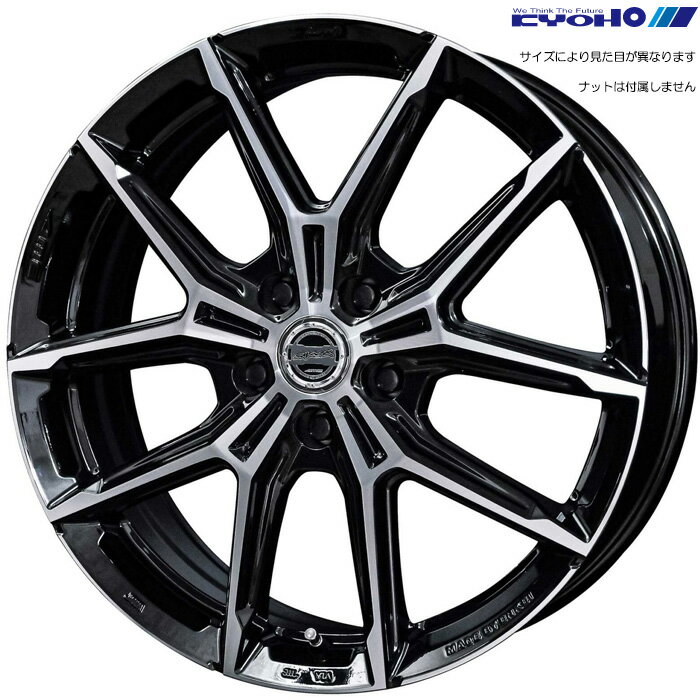 Y157[送料無料]SMACK PRINCE ENKEI 17x7 J ENKEI SMACK 17x7J +48 5H PCD114.3 Aluminum Wheels Set of 4