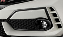 無限 フロントバンパーガーニッシュ 塗装済み チャンピオンシップホワイト [シビック タイプR FK8 2017/7〜2019/12] mugen 62600-XNCF-K0S0-CW