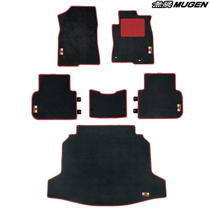 無限 スタンダードセット ブラック/レッド [シビック FL1 EX] mugen 61100-XNR-K4S0-RD