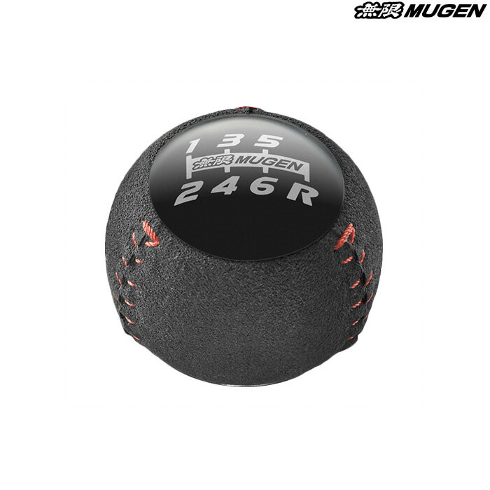 無限 シフトノブ アルカンターラ(R) [シビック タイプR FL5] mugen 54102-XNRC-K0S0-BK