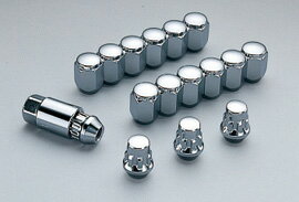 無限 ホイールナット＆ロック シルバーメッキ [フリード GB3/GB4 H20/5〜H28/9] mugen 08181-M07-K0S0-S