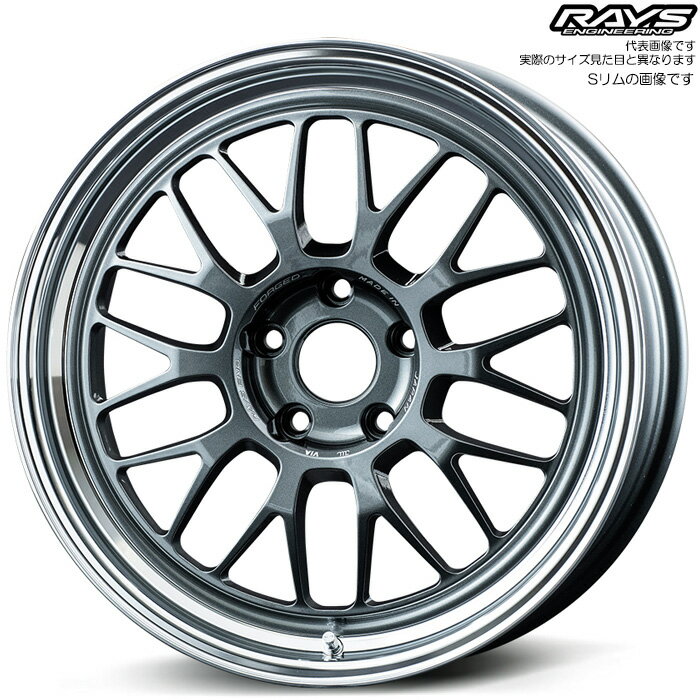 レイズ 21A (VC) 4本 [19×10.0J+35 5H 112 φ66.6] RAYS VOLK RACING ダークガンメタ/リムDC