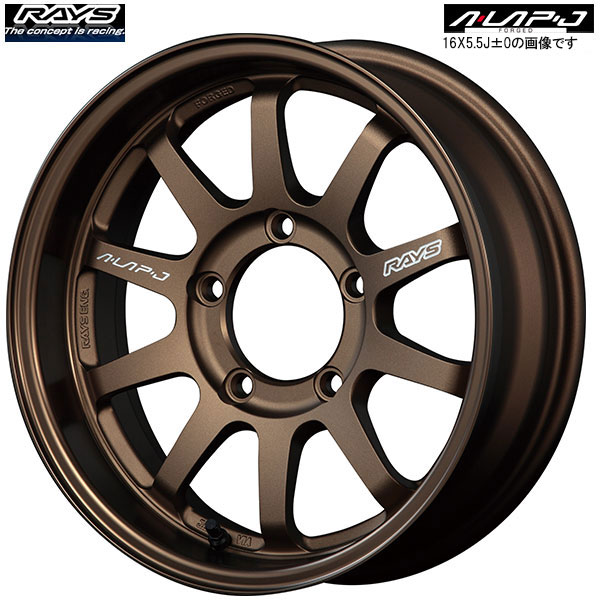 RAYS A LAP-J ブロンズ 4本 16×6.0J 5 5H 139.7 レイズホイール ジムニーシエラ JB74W 用 新品