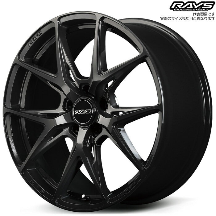 レイズ RS VV21S (BXZ) 19×8.0J+44 5H 114.3 φ67.1 4本 [CX-3 DK8FW DK8AW DKEFW DKEAW DK5FW DK5AW] グロッシーブラック