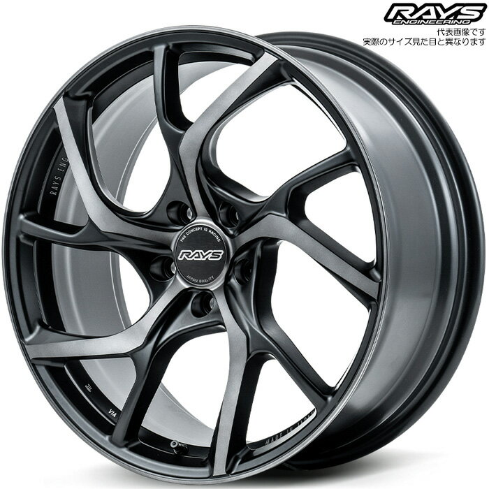 レイズ VMF C-01 PREMIUM (PH) 4本 [19×8.5J+21 5H 112 φ66.6] RAYS VMF ダイヤモンドカット/マットトランスルーセントブラック