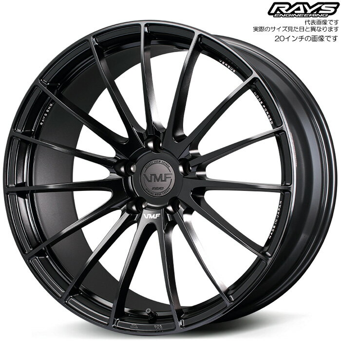 レイズ VMF L-01 (SG) 1本 [20×9.5J+17 5H 112 φ66.6] RAYS VMF セミグロスブラック