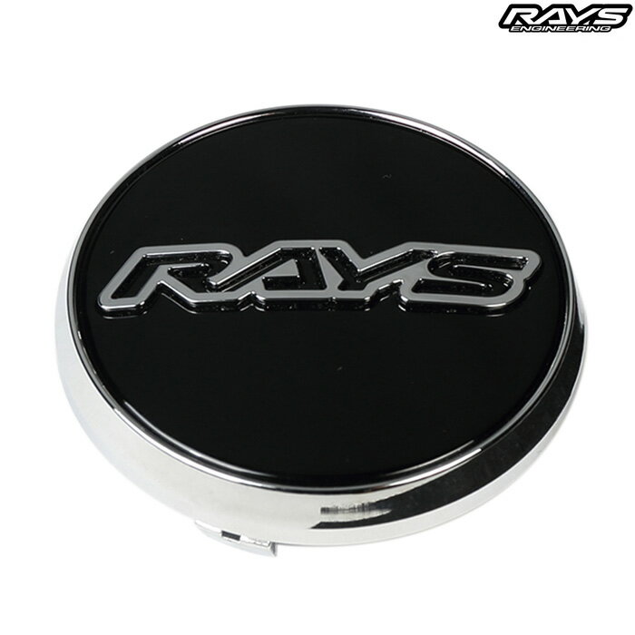 レイズ No.26 GENERAL CAP V2 BK/Chrome センターキャップ 4個セット 61020000002BC