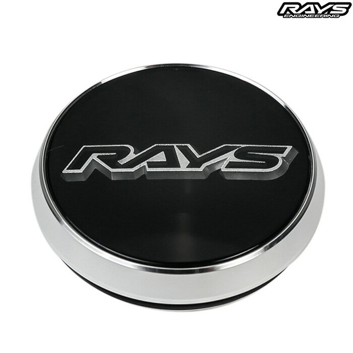 レイズ No.2 VR CAP MODEL-04 BK/Chrome (Black Chrome) センターキャップ 4個セット 6100054700100